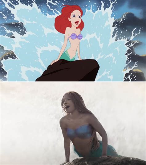 The Little Mermaid: How Halle Bailey Did Ariel Hair Flip