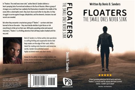 FREE PSD 6X9 Floaters Book Cover Design