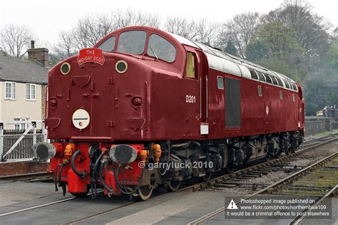 British Railways: Class 40 Diesel Locomotive in LMR maroon… | Flickr