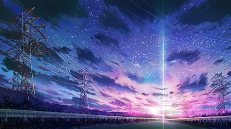 Download Anime Scenery 4k Light Wallpaper | Wallpapers.com