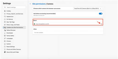 Checking the Camera/Microphone Settings on Microsoft Edge | The English ...