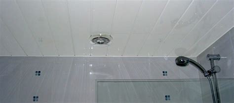 Ceiling Panels Above A Shower - The Bathroom Marquee