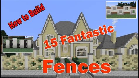 Modern Fence Ideas Minecraft - WoodsInfo