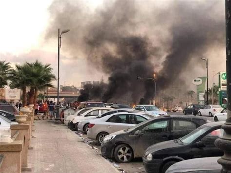 Protests in the Sidi Hussein area and Jamal Abdel Nasser Street in ...