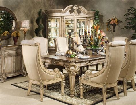 Elegant Formal Dining Room Sets - This set features a beautiful table ...