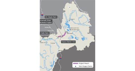 Klamath River Dams Map - Chrysa Bobinette