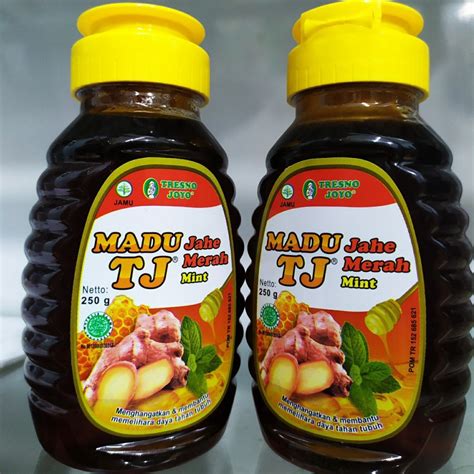 Jual Madu TJ Jahe Merah Mint 250gr | Shopee Indonesia