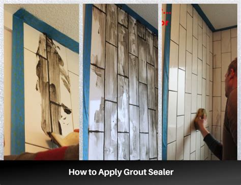 How to Apply Grout Sealer