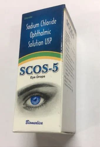 Sodium Chloride Ophthalmic Solution Eye Drops, Packaging Size: 5 And 10 ...