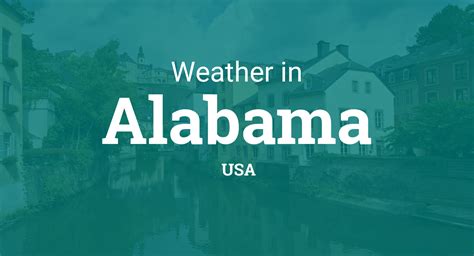 Weather in Alabama, United States