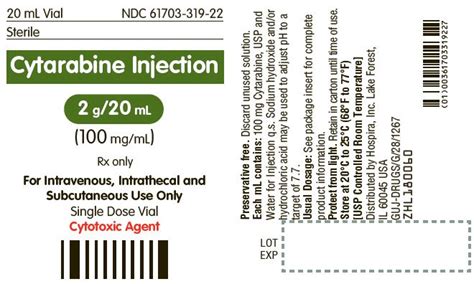 Cytarabine - FDA prescribing information, side effects and uses