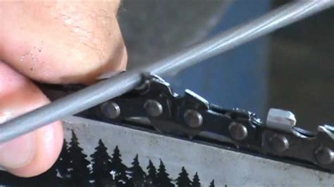 How To Sharpen Chainsaw Chain