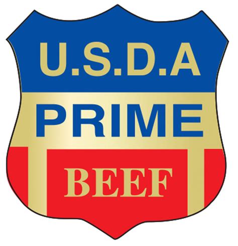 USDA Prime Beef - Adhesive Label