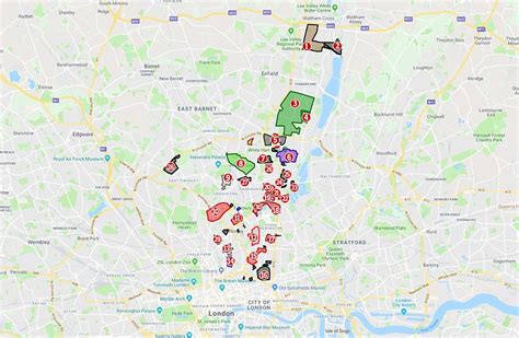 Maps reveal the territories of London's 200-plus gangs | Daily Mail Online