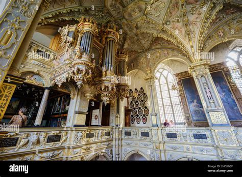 palatial, castle chapel, Frederiksborg Castle, palatials Stock Photo ...