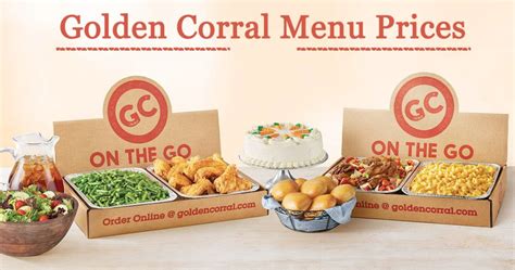 Golden Corral Menu Prices (Updated) | Enjoy Endless Buffets