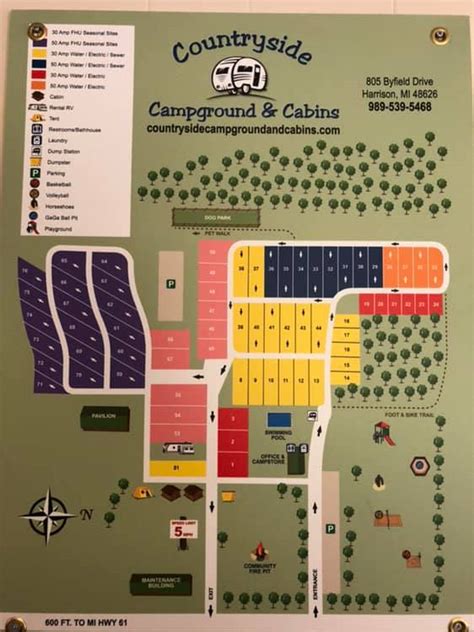 The new maps are in!... - Countryside Campground and Cabins