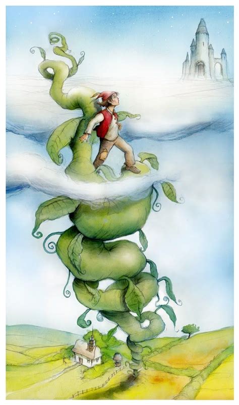 "Jack And The Beanstalk " by Benjamin Tabart - An Old English Fairy ...