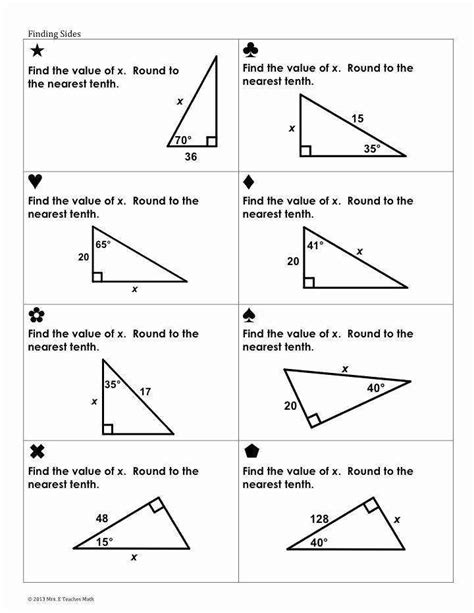 Trigonometric Ratios Worksheet Answers Luxury Trigonometric Ratios ...