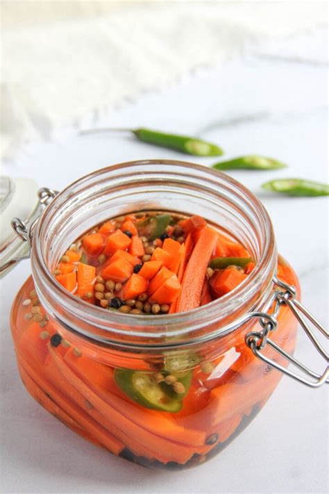 Quick Pickled Carrots Recipe - Ministry of Curry