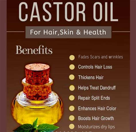 Castor Oil benefits for Skin And Hair Growth | Hair specialist clinic ...