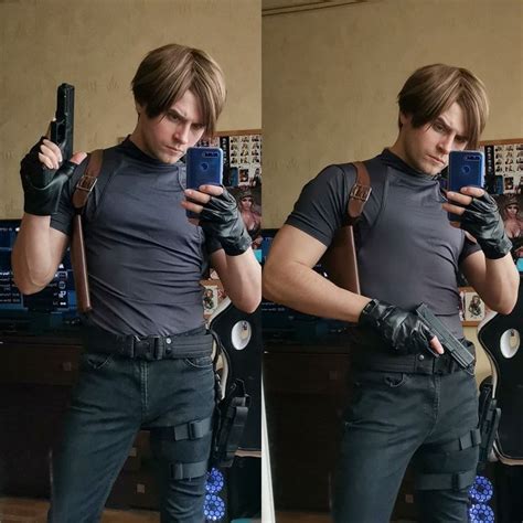 Leon Kennedy cosplay by GraysonFin | Resident evil leon, Resident evil ...