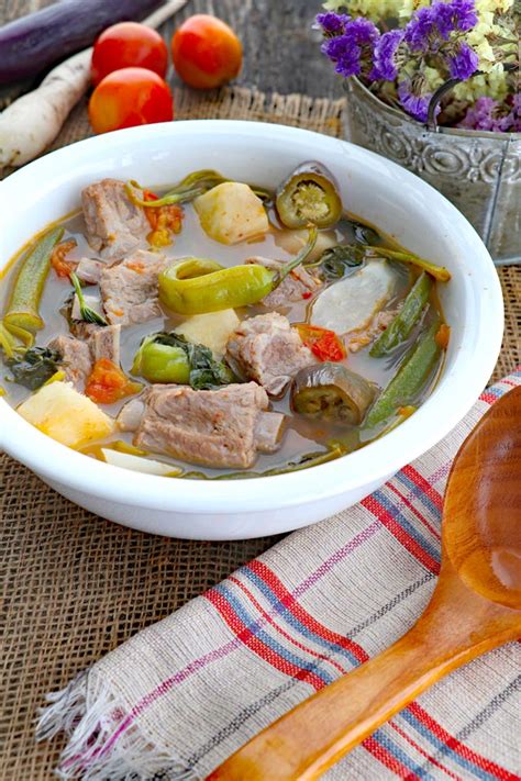 Sinigang na Baboy (Pork Sinigang) - Foxy Folksy