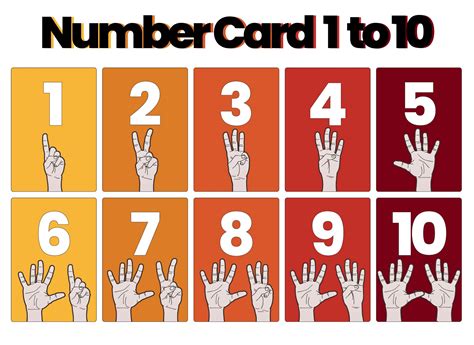 Number Cards 0 10 Free Printable - Printable Templates Free