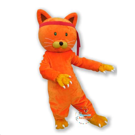 Ninja Cat Mascot Costume With Most Competitive Price