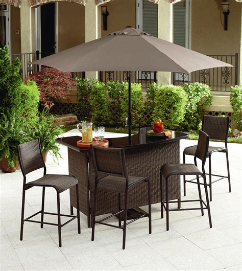 Grand Resort Wilton 5 Piece Bar Set *Limited Availability - Outdoor ...