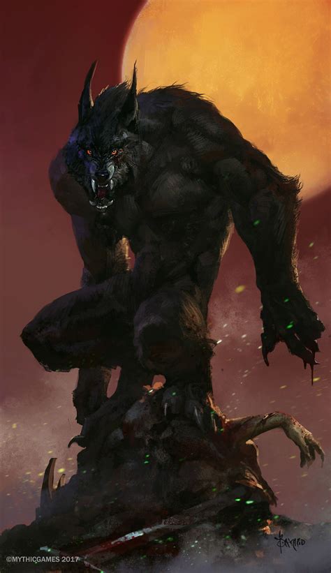 ArtStation - Some concepts , Bayard Wu | Werewolf art, Werewolf ...