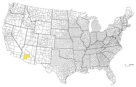 Hello, /r/all. This map of U.S. counties highlights those that contain ...