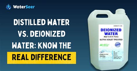 Distilled Water Vs Deionized Water: Know The Real Difference