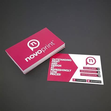 Gloss Laminated Business Cards 450 GSM - Novo Print