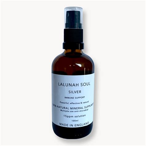 Colloidal Silver Spray 15 ppm – Lalunah Soul