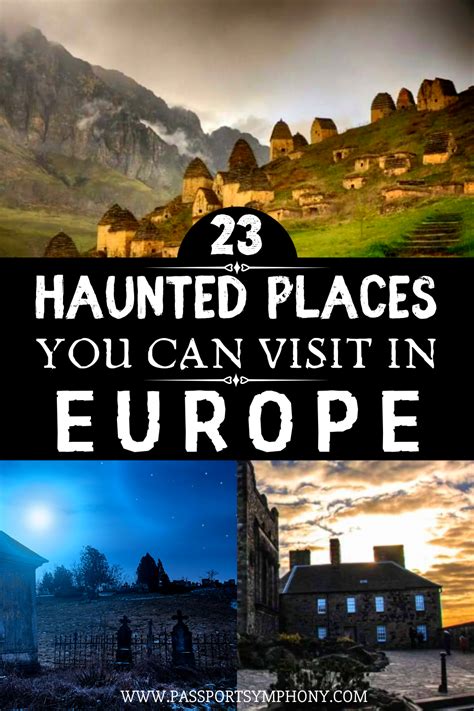 23 Scary Haunted places in Europe to visit at your own risk