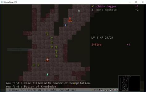 Hydra Slayer - roguelike game - LinuxLinks