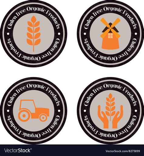 Gluten free label Royalty Free Vector Image - VectorStock