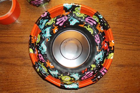 Quick & Easy Halloween Candy Bowl DIY with Scotch Color & Pattern Duct ...