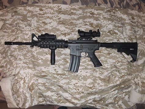 My Colt Licensed M4A1 by King Arms : r/airsoft