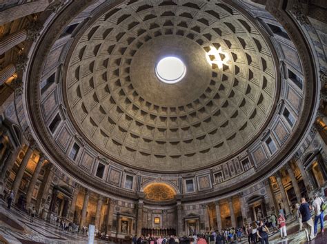 The dome of the Pantheon on Rome - wide anglee | The Dome of… | Flickr