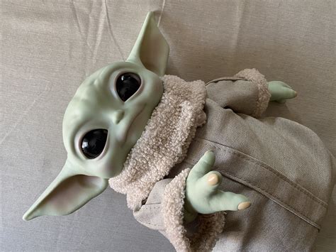 This official Baby Yoda 11-inch plush toy is adorable