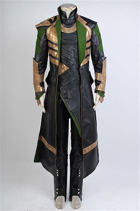 The Avengers Thor Loki Cosplay Costume Adult Size Cos Suits Outfit ...