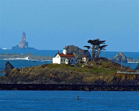 Crescent City's Two Lighthouses 649 Photograph by Aimee Bolender