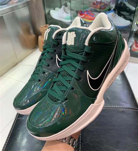 Undefeated Nike Kobe 4 Protro Bucks Giannis Antetokounmpo CQ3869-301 ...