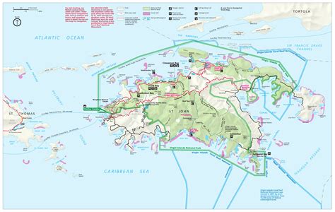 Printable Map Of St John Usvi - Printable Maps