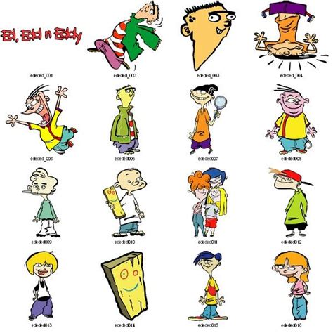 Ed, Edd, n Eddy. #Cartoon #Characters. | Ed edd n eddy, Ed edd, Edd