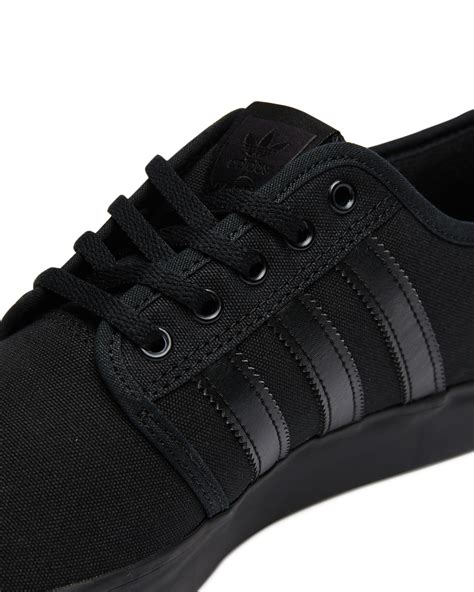 Adidas Mens Seeley Shoe - Black Black | SurfStitch