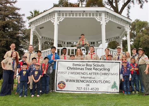 Boy Scouts to recycle used Christmas trees