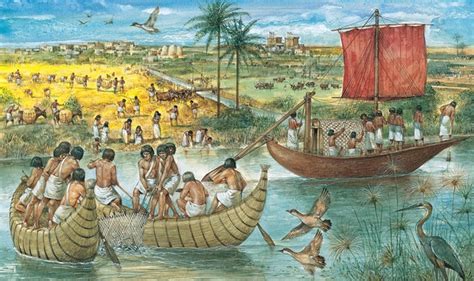 Nile Transportation In Ancient Egypt - Transport Informations Lane